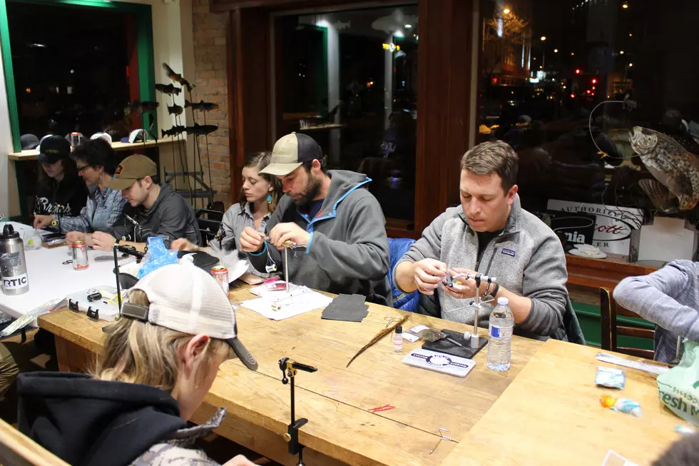 Full House at Community Fly Tying Night in Missoula (Photos)