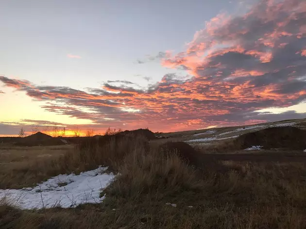 Eastern Montana Sunrises Provide Colorful Fall Backdrop