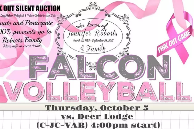 Florence-Carlton &#8216;Pink Out&#8217; Volleyball Game