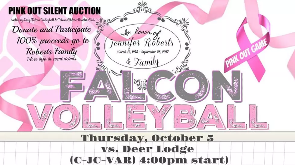 Florence-Carlton ‘Pink Out’ Volleyball Game