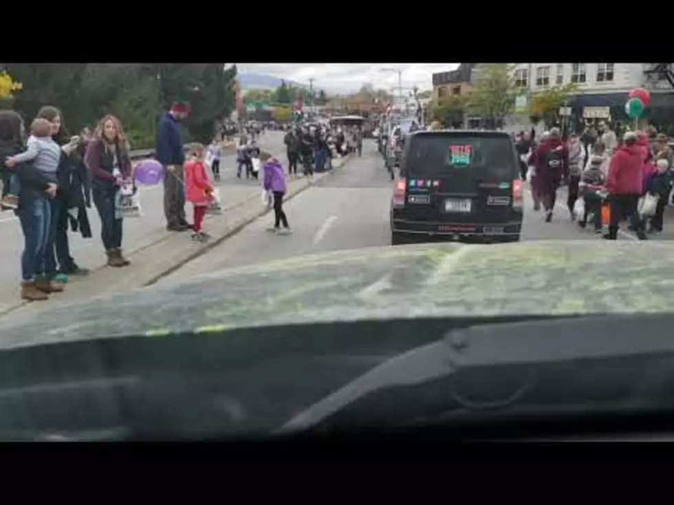 Time Lapse Video of UM Homecoming Parade