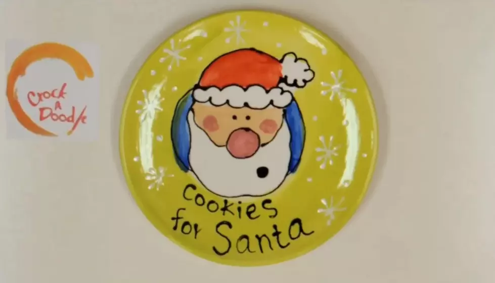Make a Santa Plate With ZACC’s Curbside Paint-Your-Own-Pottery