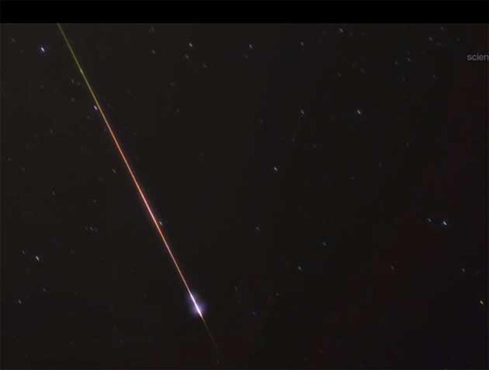Meteor Shower is Already Showing Off