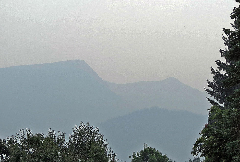 Smoke Chokes Valley From Storm Creek Fire