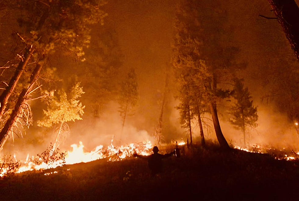 Alder and Trail Creek Forest Fires Continue To Burn