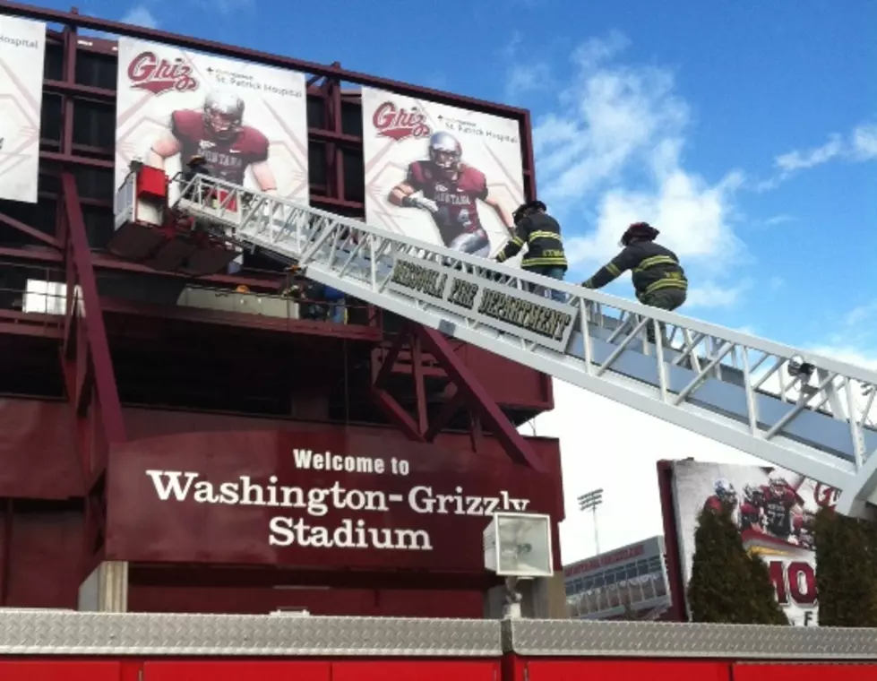 Missoula City Firefighters Train at Washington Grizzly Stadium [AUDIO]