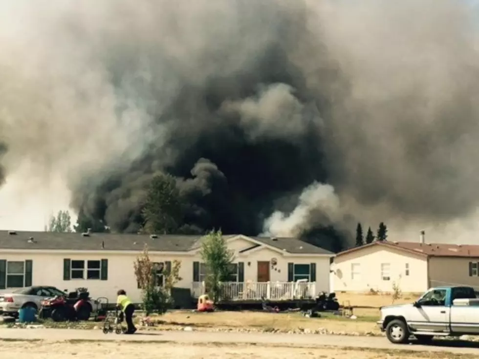 Evergreen Fire Burns Three Homes, Male Transient in Custody