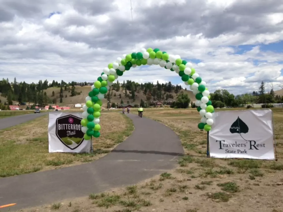 Cyclists Celebrate Opening of Bitterroot Trail