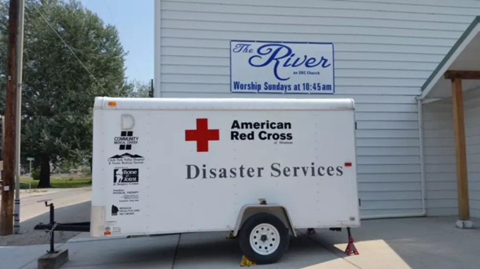 Fire Victims Find Shelter – Food – Caring at Red Cross Evacuation Center