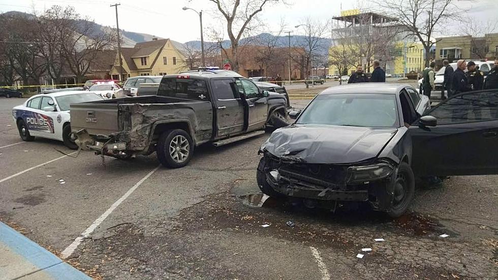 Sunday’s High Speed Chase Results In Several Damaged Law Enforcement Vehicles