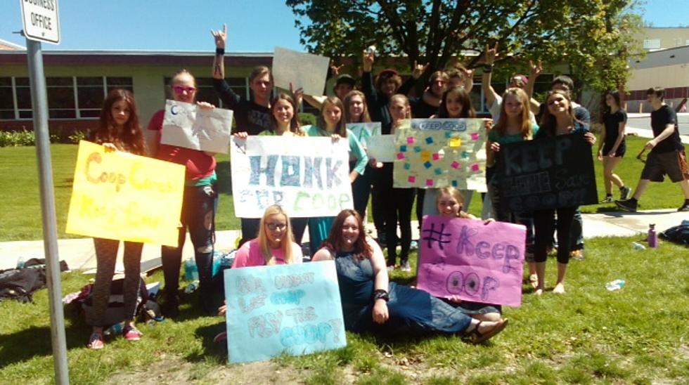 Stevensville High School Students Stage Protest Over Fired Guidance Counselor