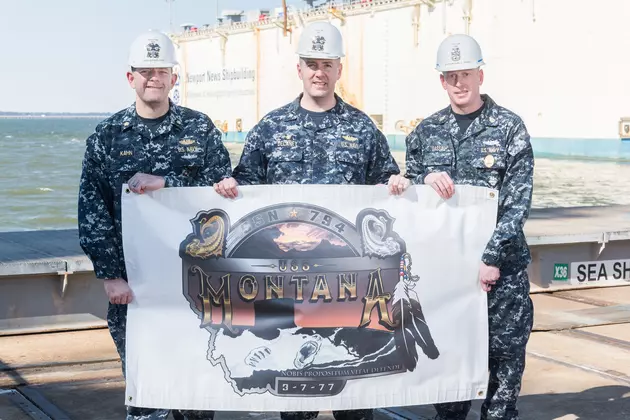 U.S. Navy Picks Griz, Not Bobcat For USS Montana Logo