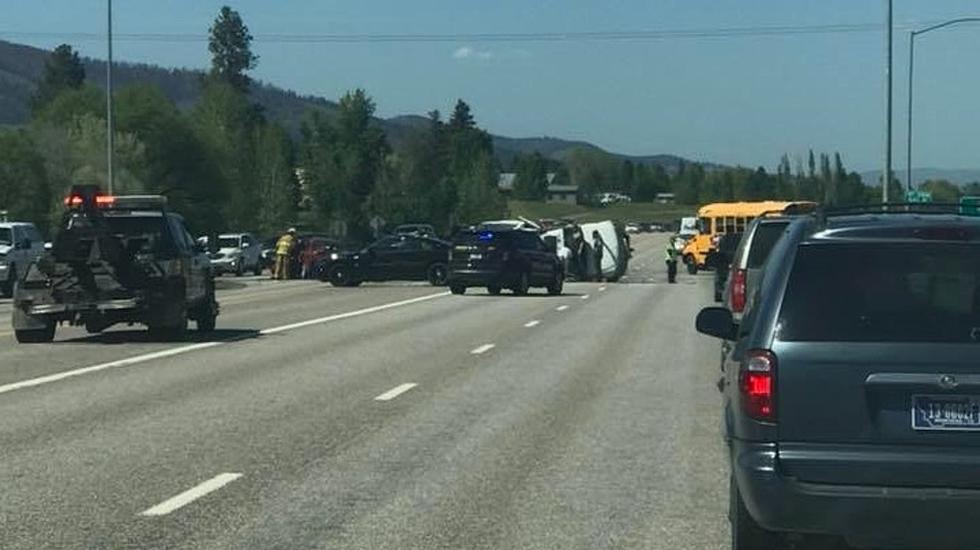 Two-Vehicle Crash Closes Highway 93 for Several Hours