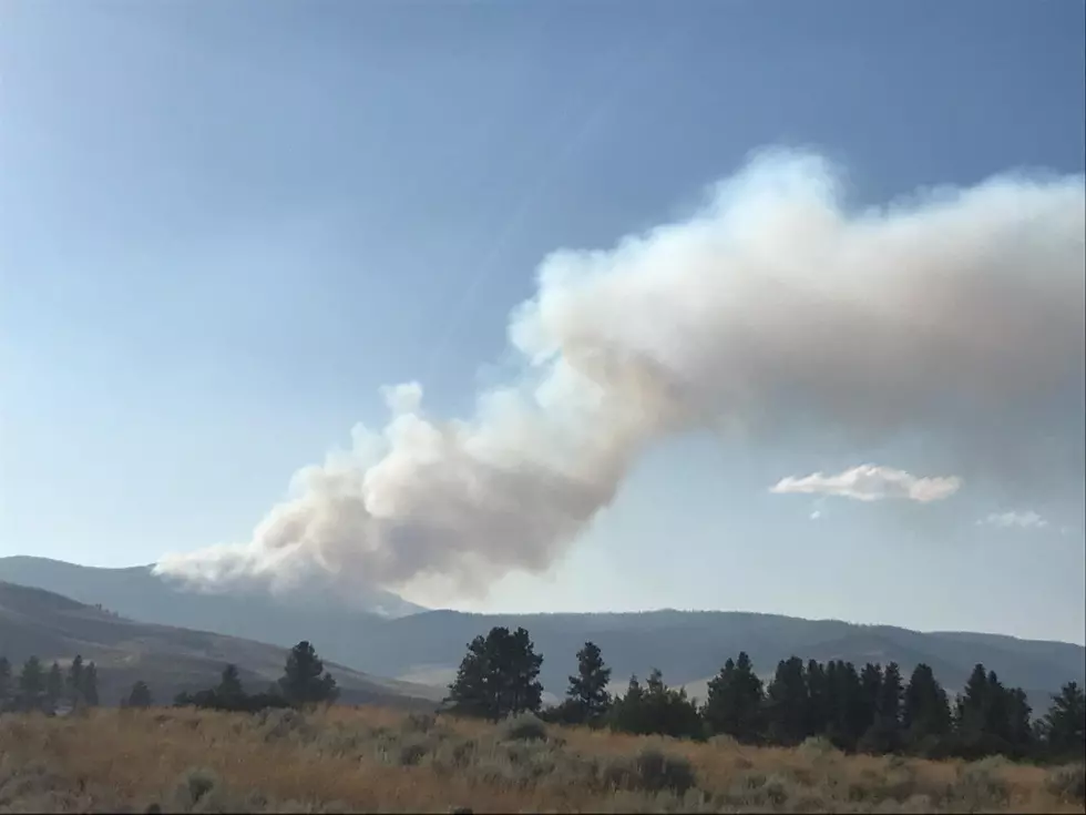 Garden Creek Explodes, Triples in Size to Become Largest MT Fire