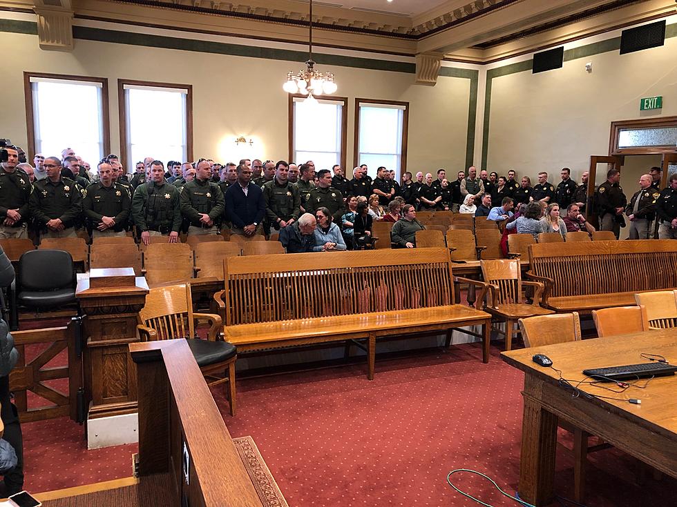 Over a Hundred Law Enforcement Attend Accused Killer Arraignment