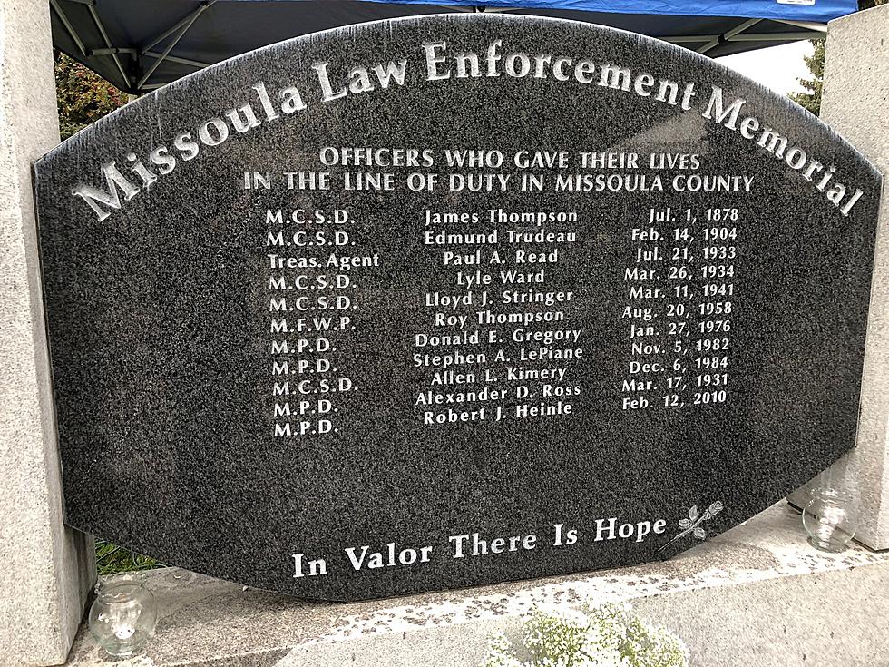 Missoula Law Enforcement Memorial Pays Tribute to the Fallen