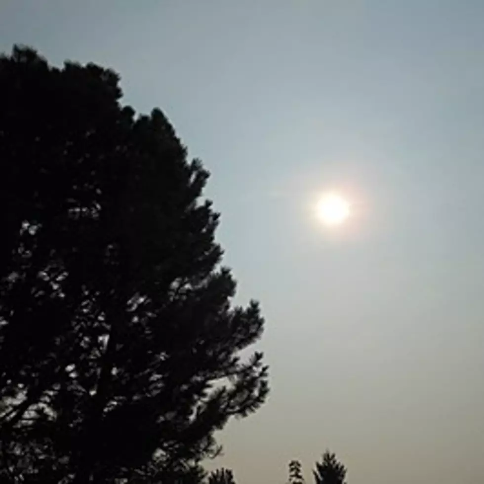 Missoula Valley Smoke Coming from Wildfire near Alberton