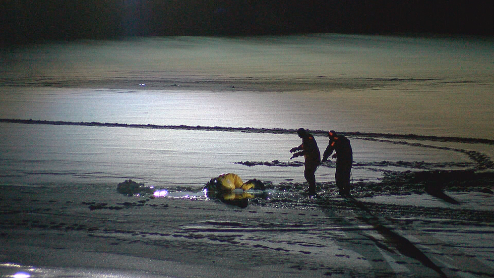 80-year-old Man Died Monday Night After His Car Submerged Into Salmon Lake