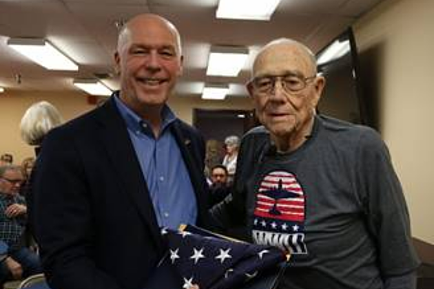 Gianforte Honors Two Montana Veterans, Shares Heroic Story