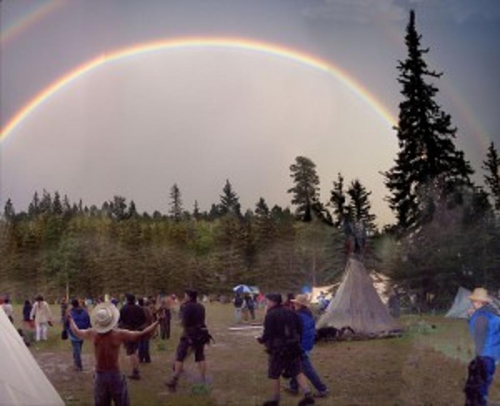 The Rainbow Family is Gathering near the Montana Border in Idaho