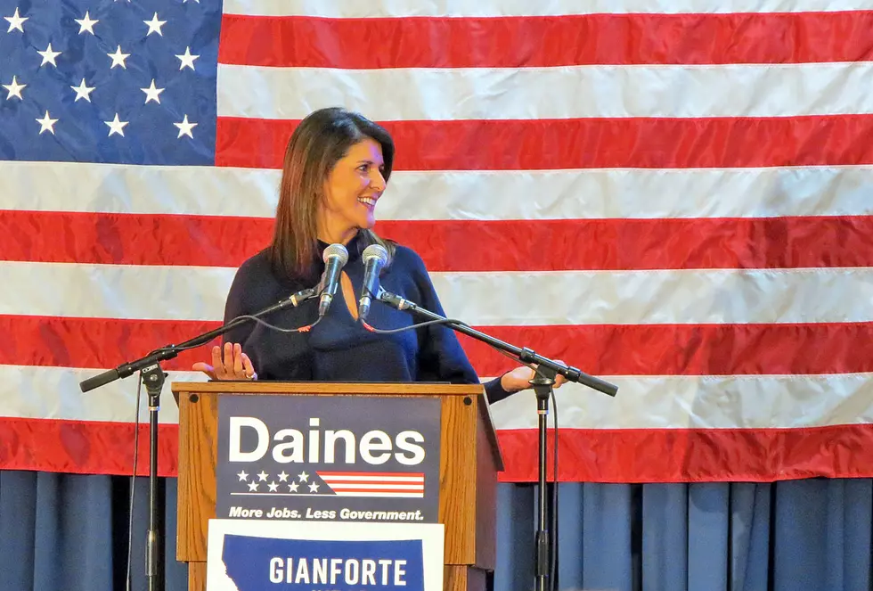 Former UN Ambassador Nikki Haley Stumps for Daines and Gianforte