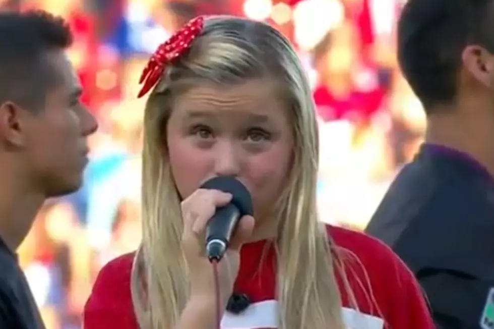 Girl Sings Possibly the Worst Version of National Anthem Ever