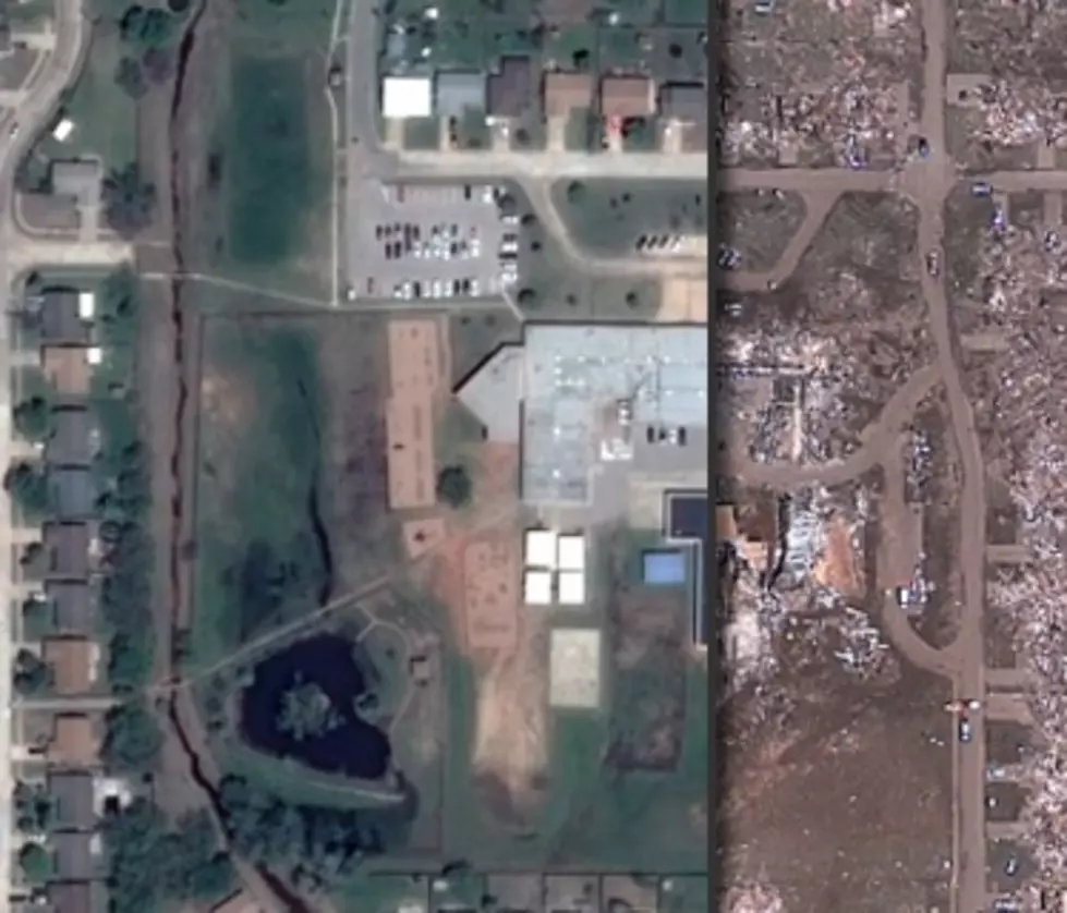Before and After Interactive Map of Oklahoma Tornadoes