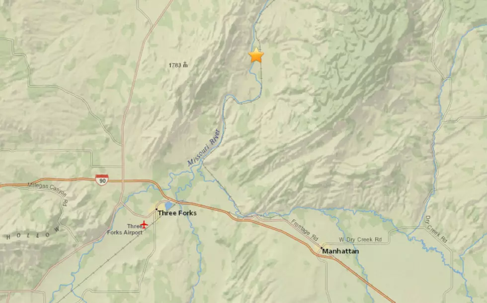 Earthquake Reported North of Three Forks