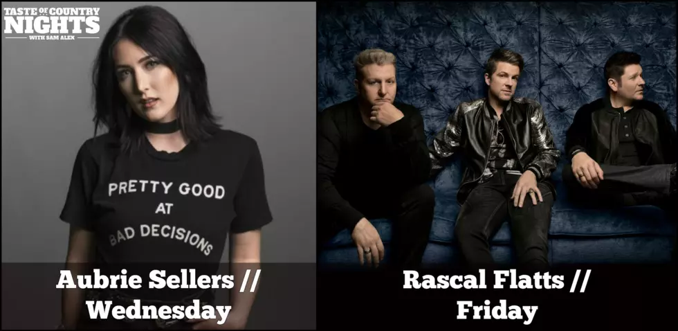 Aubrie Sellers, Rascal Flatts on Taste of Country Nights