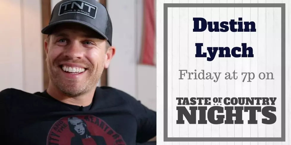 Dustin Lynch on Taste Of Country Nights Tonight