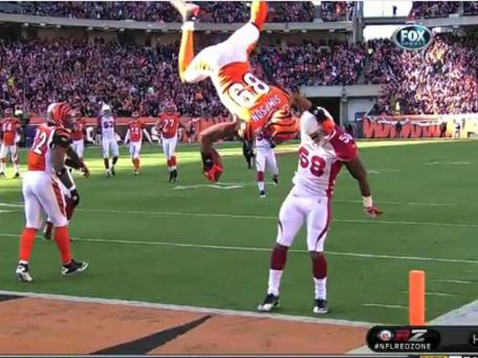 Jerome Simpson’s Touchdown Flip Could Be the Greatest Football Play of 2011 [VIDEO]
