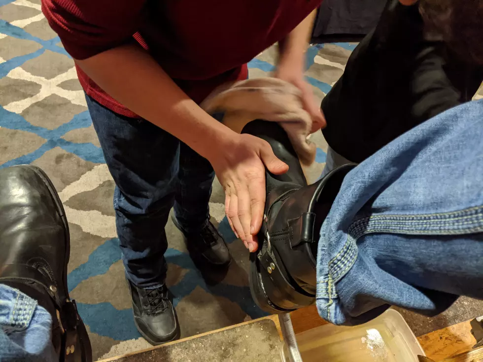 An Old Fashioned Shoe Shine Experience