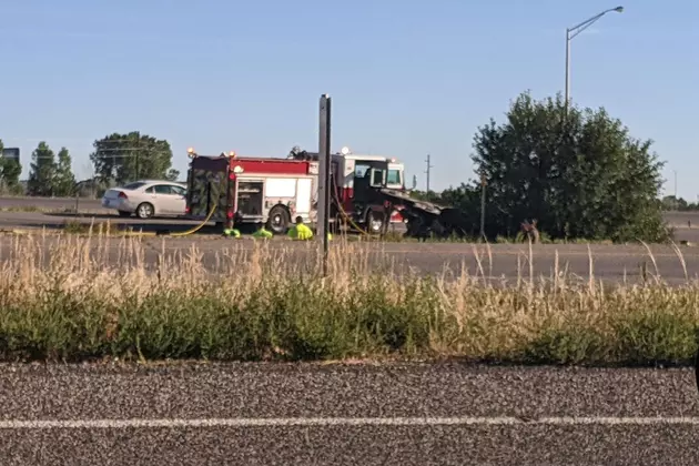 First Responders Extract Driver from Rolled Cement Truck on I90 Billings