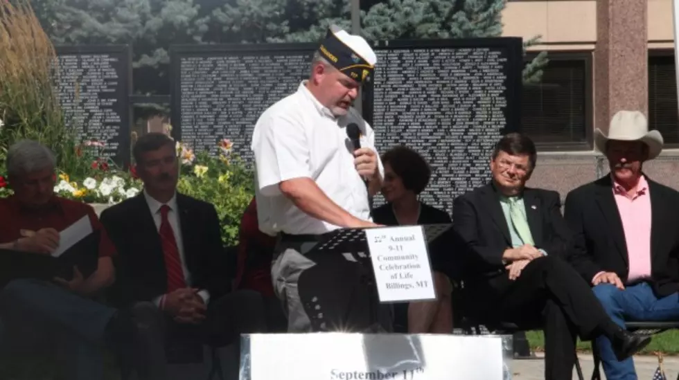 District II Commander George Blackard Offers Keynote Speech at 9/11 Memorial in Billings