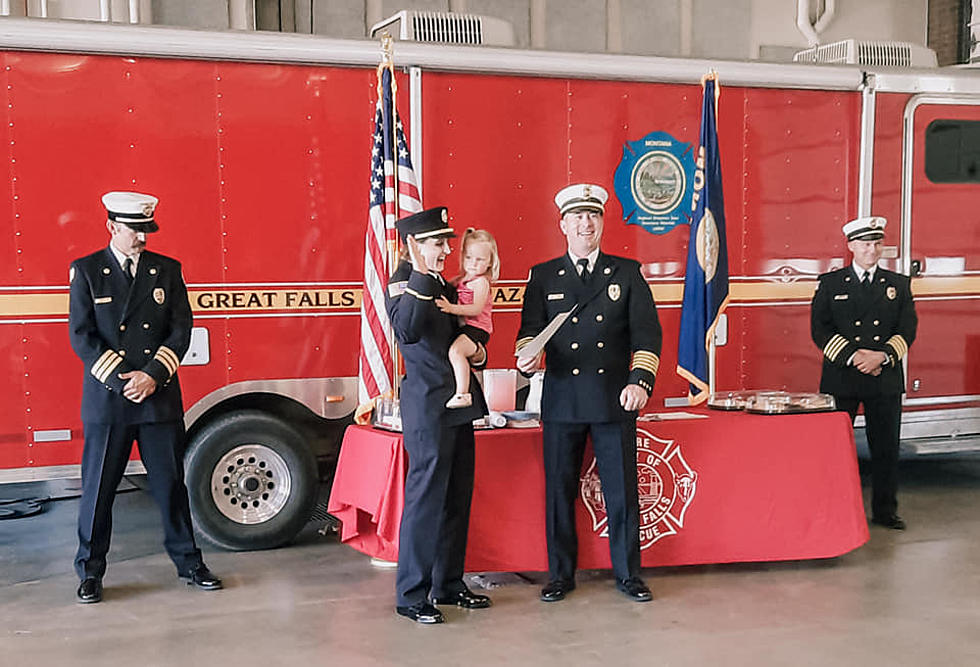 Great Falls Fire’s 1st Female Officer Sworn In