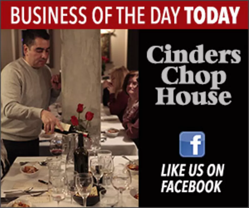 Cinders Chop House – Business of the Day