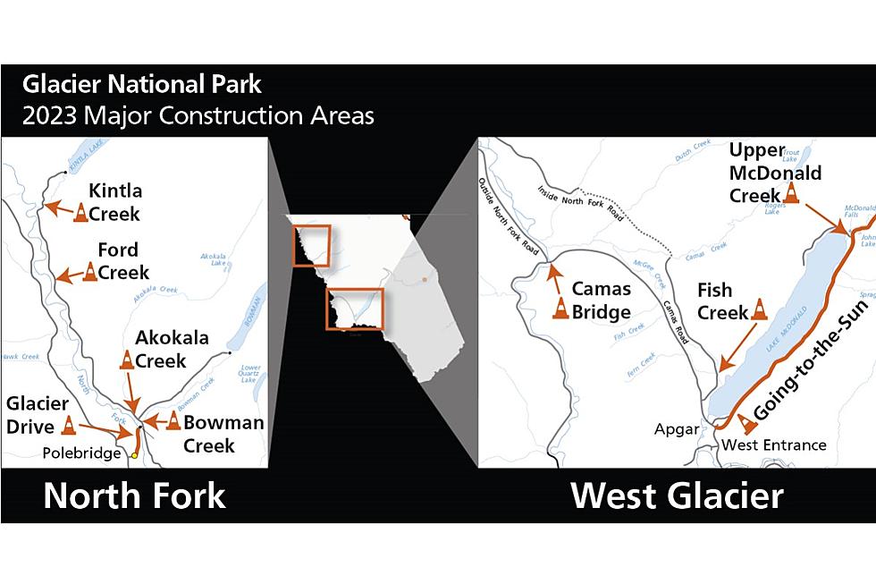 Glacier National Park 2023 Construction Plans