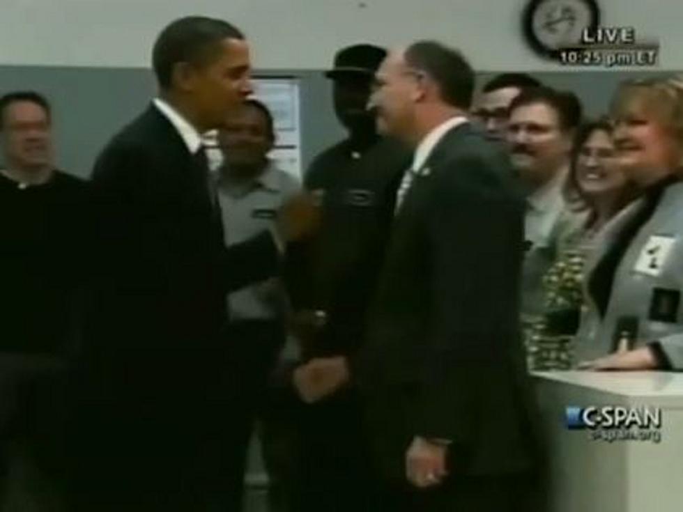 Did Barack Obama Bust Out a ‘Fresh Prince’ Handshake? [VIDEO]