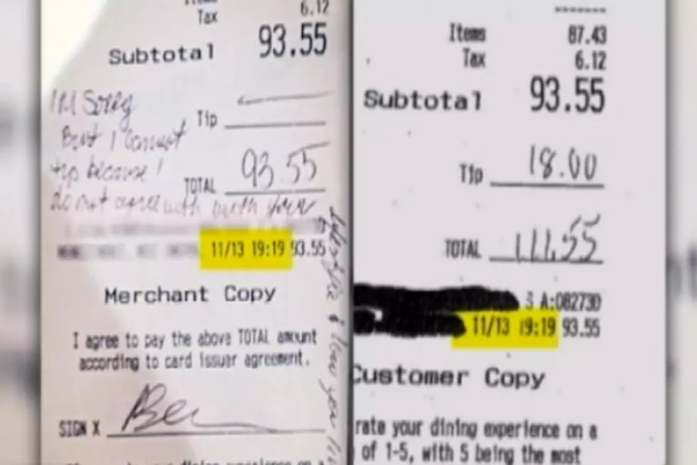 Family Denies Stiffing Gay Waitress, Leaving Hateful Message