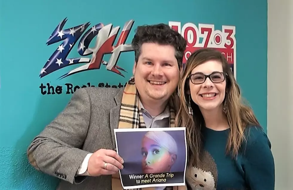 Congrats to the grand prize winner of the Grande Trip to see Ariana in DC