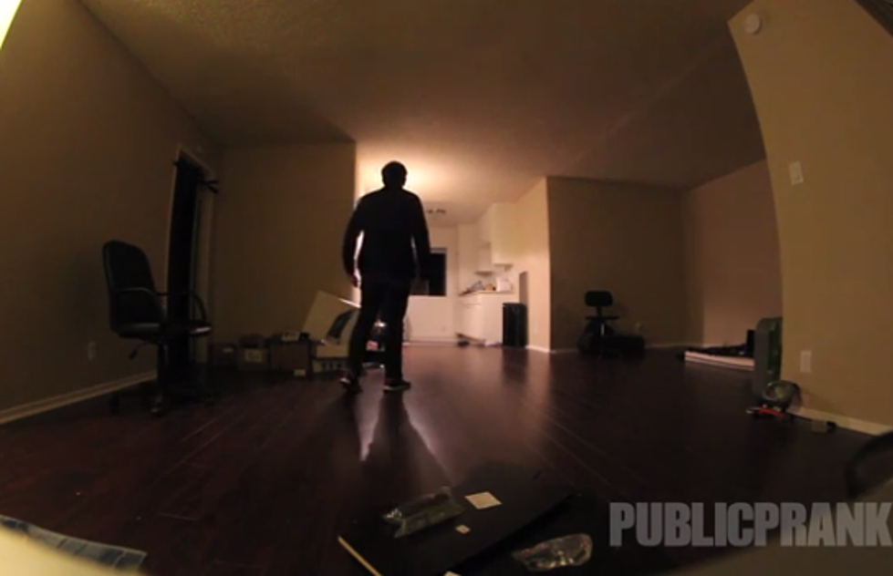 Paranormal Activity Prank Terrorizes Poor Victim [VIDEO]