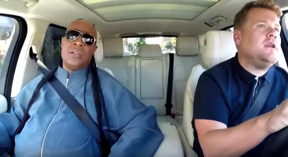 ‘Carpool Karaoke’ With Stevie Wonder [VIDEO]