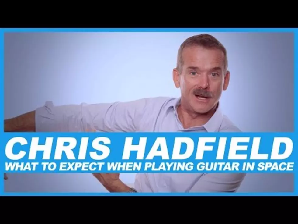 Chris Hadfield on ‘What to Expect When Playing Guitar in Space’ [VIDEO]