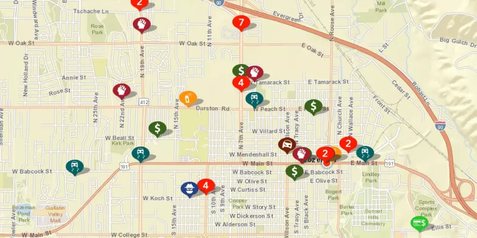 Want to See a Current Bozeman Crime Map?