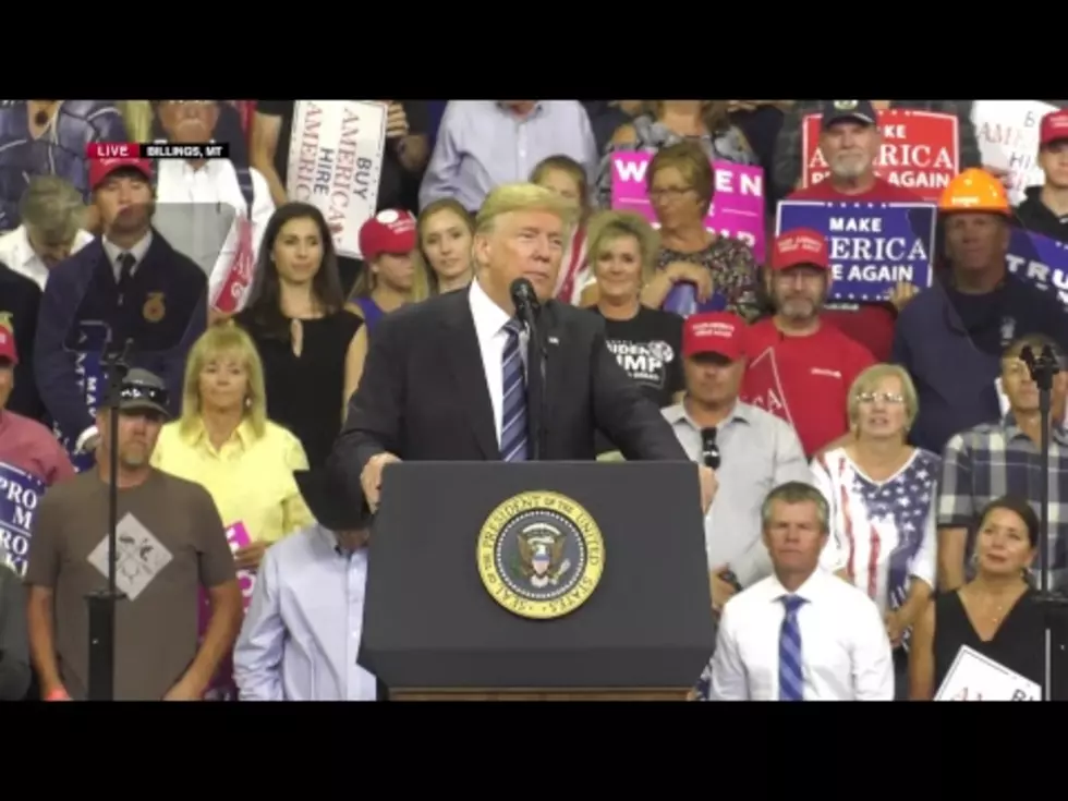 Plaid Shirt Guy's Greatest Hits From Billings Rally