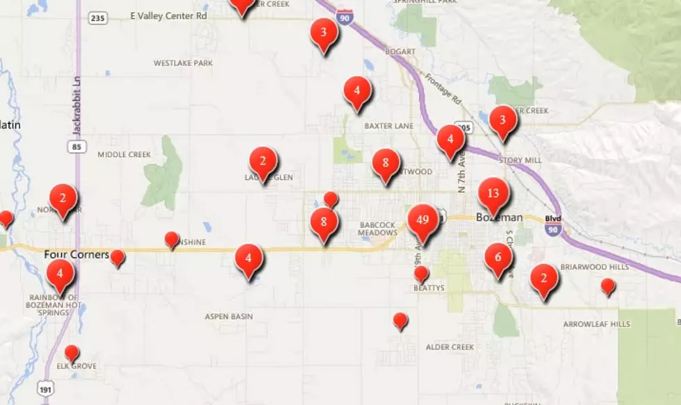 November 2019: 135 Sexual or Violent Offenders in Bozeman