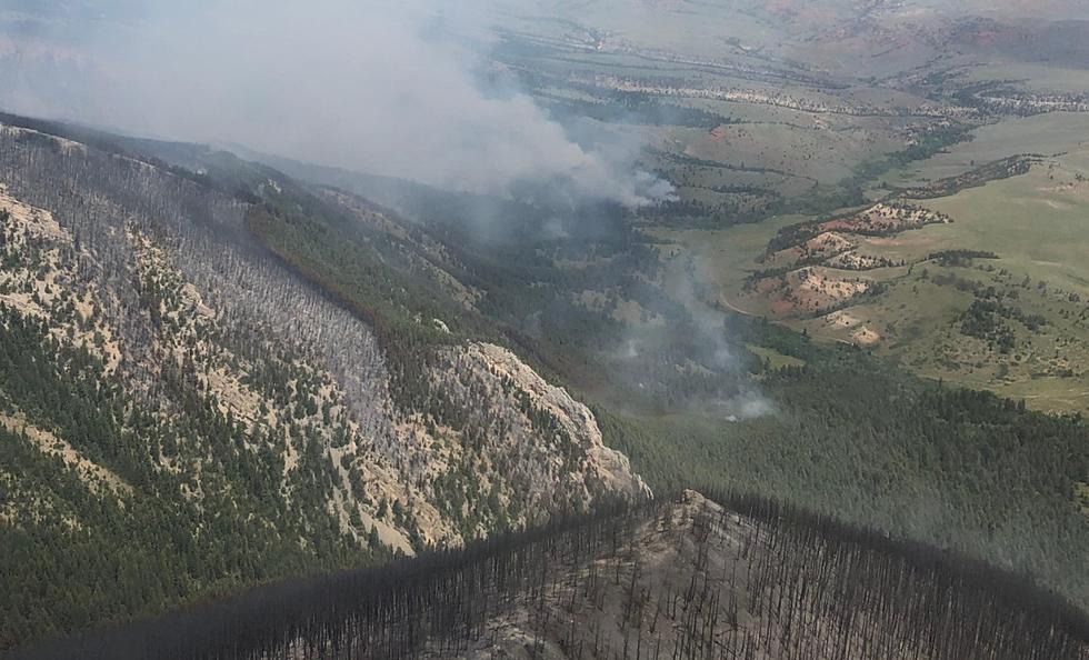 Montana’s Wildfire in Pryor Mountains: Crooked Creek 5,400 Acres