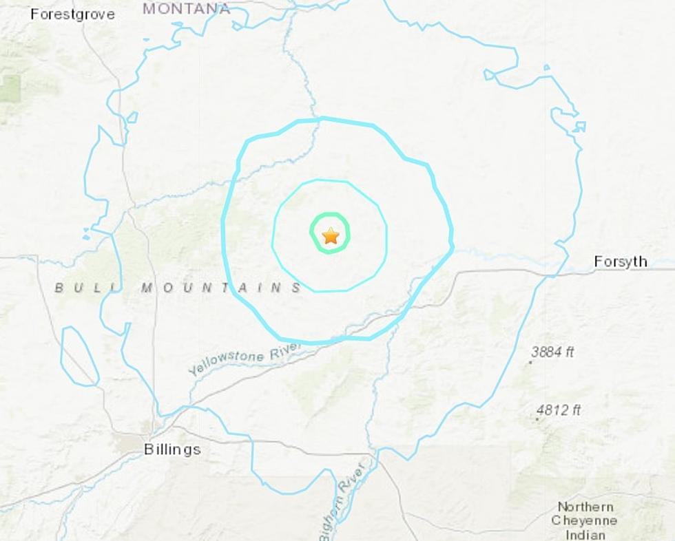 4.1 Magnitude Earthquake NE of Billings Tuesday Morning