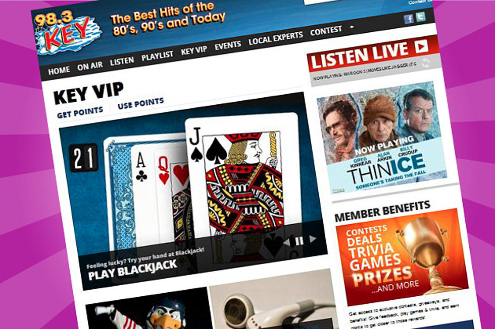 Check Out 98.3 The Key’s Amazing New VIP Website