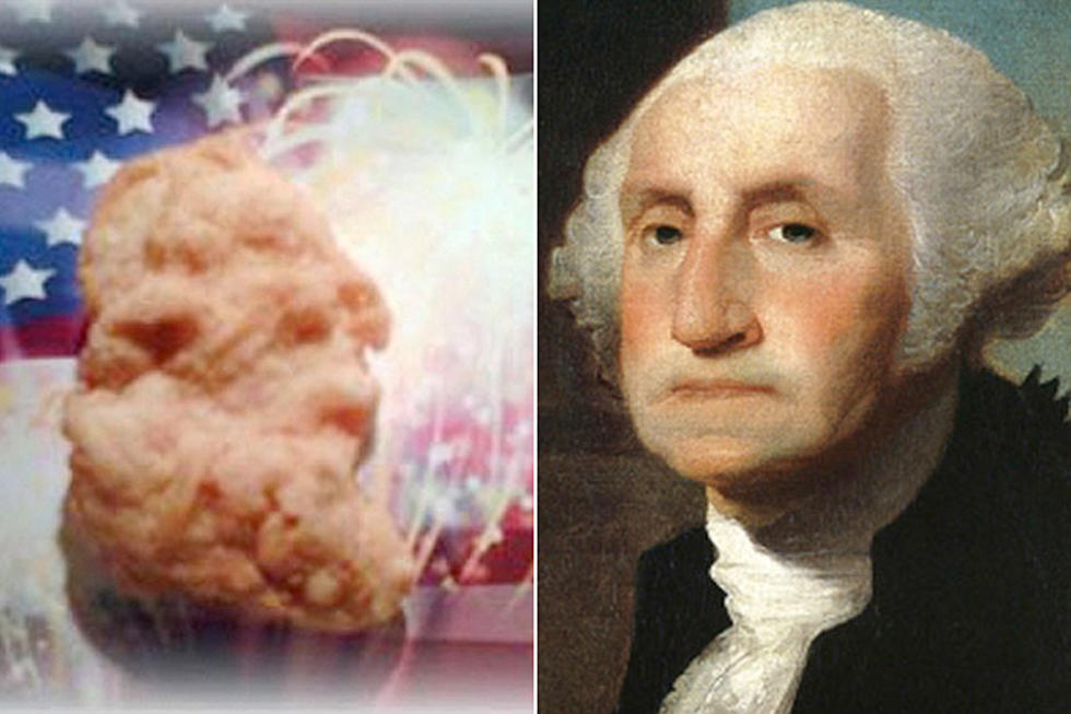 Does This Chicken McNugget Look Like George Washington?